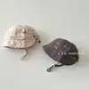 Sombrero de Sol para Bebé para Primavera y Otoño, Sombrero de Pescador con Bordado de Pony para Protección Solar para Bebés de 3-6 Meses, Sombrero de Cubo de Moda para Bebé 9