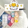 Acessórios de Resina Desenho Animado Fofo Bubu Ímã de Geladeira Case de Celular DIY Flor para Sapato Furo Fivela de Sapato Acessórios de Cabelo Material Decorativo