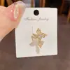 Ear Cuff Fashion Retro Estilo Francês Cravejado com Diamantes, Exquisito e Moderno, Luxo Leve, Design Versátil, Acessório de Clipe de Orelha Sem Perfuração