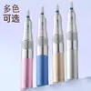 Pluma Metálica Pulidora para Uñas Transfronteriza Removedor de Esmalte Portátil Removedor de Cutícula Herramienta Pulidora Lima Eléctrica para Uñas Silenciosa de Baja Vibración
