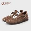 Zapatos Casuales para Mujer Gongyang 2026 Otoño Suela Suave Ligeros Nuevos Zapatos Deportivos para Mujer Cuero Genuino Versátiles Mocasines Casuales