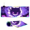 Serie de Dibujos Animados Popular Cafetería Internet Almohadilla para Teclado Alfombrilla de Escritorio RGB Luminosa Ratón Gaming Fabricante Venta al por Mayor Personalización
