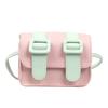 Bolsa Infantil 2022 Verão Nova Bolsa Transversal Contraste de Cores Mini Bolsa Cambridge Moda Versátil Bebê Princesa Bolsa Pequena