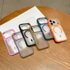 Funda para Teléfono Móvil Adecuada para iPhone 17 con Ventana Grande Piel Fantasma Carga Magnética Apple 16 Anti-Caídas 15 Promax