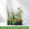 Hc-Bz3 Flores Artificiais para Cenário, Vitrine de Loja, Plantas Verdes, Flores Artificiais, Plantas Decorativas de Chão