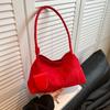 Bolso de Mano Simple Estilo Coreano para Uso Diario, Bolso de Hombro de Moda Tendencia 2025 con Textura Versátil
