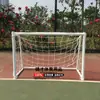Gol de Futebol Padrão para Competição 3 contra 3 4 contra 4 5 contra 5 7 contra 7 11 contra 11 Estrutura de Futebol Gol Removível Gol Pequeno Rede de Futebol