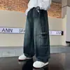 Nueva colección de otoño de pantalones para niño para 2026: pantalones vaqueros anchos elegantes y geniales para niños, adecuados para usar en primavera y otoño