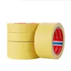 Fita crepe, alta viscosidade, fita crepe sem resíduos, mascaramento para pintura spray em paredes externas, separação de juntas de decoração, fita crepe para separação de cores atacado