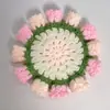 Posavasos de Flores de Ganchillo Hechas a Mano Transfronterizo