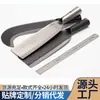 Suministro directo de fábrica cuchillo de madera de acero inoxidable cuchillo de bastón machete de acero inoxidable hoz de abanico ancho agrícola machete de montaña cuchillo de bambú