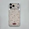 Maillard Otoño e Invierno Patrón Floral Pequeño Adecuado para Funda de Teléfono Apple 17 Pro Max iPhone 16 Ventana Grande 15 Portátil 14