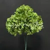 Plantas Artificiales Verdes, Decoración de Salón de Bodas Estilo Bosque, Flores Falsas, Flores Artificiales para Bodas, Plantas de Hojas Artificiales, Pared de Flores