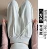 Pantalones de Chándal Anchos Holgados Estilo Coreano para Mujer Principios de Otoño Petite 145 Azul Marino Perezosos Deportivos de Cintura Media-Alta