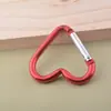 Amor Mosquetón Accesorios para Llaveros DIY Gancho Forma de Corazón Resorte Accesorios para Joyería Venta al por Mayor