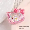 Acessórios de Resina DIY Desenho Animado Joias Transfronteiriças Brilho Fino Morango Creme Gel Grampo de Cabelo Feito à Mão Capa de Celular Fivela de Sapato Acessórios