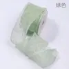 3.8cm Textura de Gasa Arrugada Burbuja Flor de Lazo Hecha a Mano DIY Accesorios Decorativos para Bordes de Embalaje