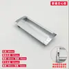 Manija de ocultación manija de cajón manija empotrada de aluminio espacial moderno cierre de aleación de aluminio empotrado para puerta corredera promoción