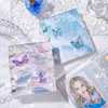 Nuevo Libro de Tarjetas Acrílico de Mariposa Alto Valor de Color Hebilla de Hongo Álbum de Fotos de 3 Pulgadas Aidou Libro de Almacenamiento de Tarjetas Pequeñas
