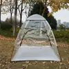 Solario de PVC Personalizado para Comercio Exterior, Carpa de PVC Transparente, Tienda de Casa Burbuja Plegable para Exteriores Cielo Estrellado, Impermeable