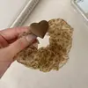 Flor Amarela Pequena Elástico de Cabelo para Intestino Grosso Moda de Alta Classe Senso de Combinação Rabo de Cavalo Coque Corda de Cabelo Acessórios de Cabelo Acessórios de Cabeça