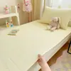 Cobertor de Cama Matelassado de Algodão para Dormitório de Estudante Universal Quatro Estações Solteiro Lençol de Algodão Puro Colchão Antiderrapante 90x190 Colchão Fino