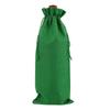 Bolsa de embalaje de vino tinto de lino de imitación de alta gama, bolsa de regalo para fiesta de cumpleaños, champán, bolsa con cordón, funda para botella de vino