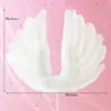 Hermosos adornos decorativos para pastel de flamenco de Instagram, DIY, alas de cisne de plumas, amor, amor, fiesta, postre, insertable