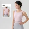 Camiseta de tirantes de modal para yoga para mujer con abertura cruzada en la espalda, hermoso diseño de espalda, ligera, transpirable, top casual para fitness