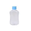 Tapa giratoria Botella de plástico PET transparente Botella de plástico Universal para dulces y cosméticos Embalaje Botella Venta al por mayor Tarro de plástico desechable