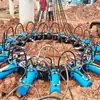 Máquina Rompedora de Pilotes de Puente Móvil Cortadora de Pilotes de Construcción Rompedor Hidráulico de Pilotes
