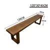 Mesa grande de madera de olmo viejo, adecuada para comedor en casa, banco de trabajo Mobien, mesa de bar, escritorio, escritorio de computadora de madera maciza, escritorio de oficina