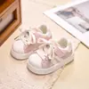 Sapatos Infantis de Algodão com Biqueira Reforçada Outono Inverno Com Pelúcia Adicional Sapatos para Bebês Andarem 1-3 Anos Meninos Meninas Solado Macio Casuais