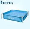 Piscina infantil original con estructura rectangular de tubos, soporte grande, para familia y niños, engrosada