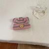Gorro de bebé estilo coreano para otoño e invierno, gorro de lana para niños y niñas, bonito y súper bonito gorro de punto con forma de neumático para recién nacidos.