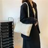 Bolso de mujer nuevo otoño e invierno 2022, bolso grande de lona de gran capacidad, bolso de hombro de moda para mujer, bolso de mano para mujer