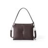 Bolso Grande Transfronterizo Cruzado para Mujer Bolso de Hombro Versátil Puleather Cuadrado de Tres Capas con Cremallera Bolso de Axila Bolso de Mano