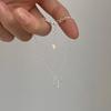 Pulseira Corda Torcida Laço Design de Nicho Coleção Feminina Pulseira Atmosférica para o Dia a Dia Colocação Pulseira Clássica