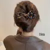 Pinza para el pelo de dibujos animados peculiar con giro para niñas, pinza de garra para el pelo de alta gama para la parte posterior de la cabeza, accesorio para el cabello