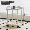Mesa Lateral de Sofá, Mesa de Centro Móvel, Mini Mesa para Varanda de Quarto, Rack de Armazenamento de Cabeceira, Pequeno Atacado Minimalista Moderno