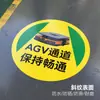 Fábrica de Marcadores de Canal Agv Oficina Carrinho Adesivos Redondos Resistentes ao Desgaste Marcadores de Seta de Orientação de Piso para Logística de Armazenamento