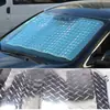 Parasol delantero para coche, engrosado, con láser, para temporada, protección solar y aislamiento térmico, parasol para coche, SUV, todoterreno