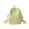 Mochila Escolar de Jardim de Infância Cor Sólida da Moda Mochila Infantil 2026 Primavera Nova Casual Tendência Mochila Pequena Princesa