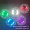 Pegatinas para botellas de vino luminosas de cóctel de cerveza caliente transfronterizas Posavasos luminosos LED Pegatinas para tazas logo imprimible