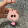 Chaveiro de Elfo de Pelúcia Colorido em Alta no Tiktok Fofo Desenho Animado Bola de Carvão Boneca Pingente Acessório de Bolsa para Mulheres