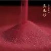 Polvo de cinabrio de mineral crudo al por mayor partículas de cristal de mineral Wanshan Fénix Arena Zijin colgante polvo rojo se puede cargar con calabaza