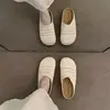 Pantuflas Tejidas Estilo Francés con Diseño Hueco, Transpirables, Mocasines Cerrados de Verano para Mujer 2026, Calzado de Exterior, Sandalias Estilo Francés