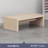 Base de reposapiés de madera para sofá, Plataforma elevadora para estación de trabajo de oficina, Reposapiés, Almohadilla elevadora
