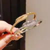 Pulseira em Ouro 18K Banhado, Estilo Retrô, Fivela de Cruz em Forma de Cobra com Zircônia, Versátil, Luxo Acessível e Joia de Alta Qualidade