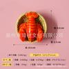 Sticker Decorativo para Refrigerador de Comida China Tarjeta Grande Comida Juego Cóctel Pollo Langosta Codo Estofado Chile Picado Cabeza de Pescado Sticker Estéreo para Refrigerador